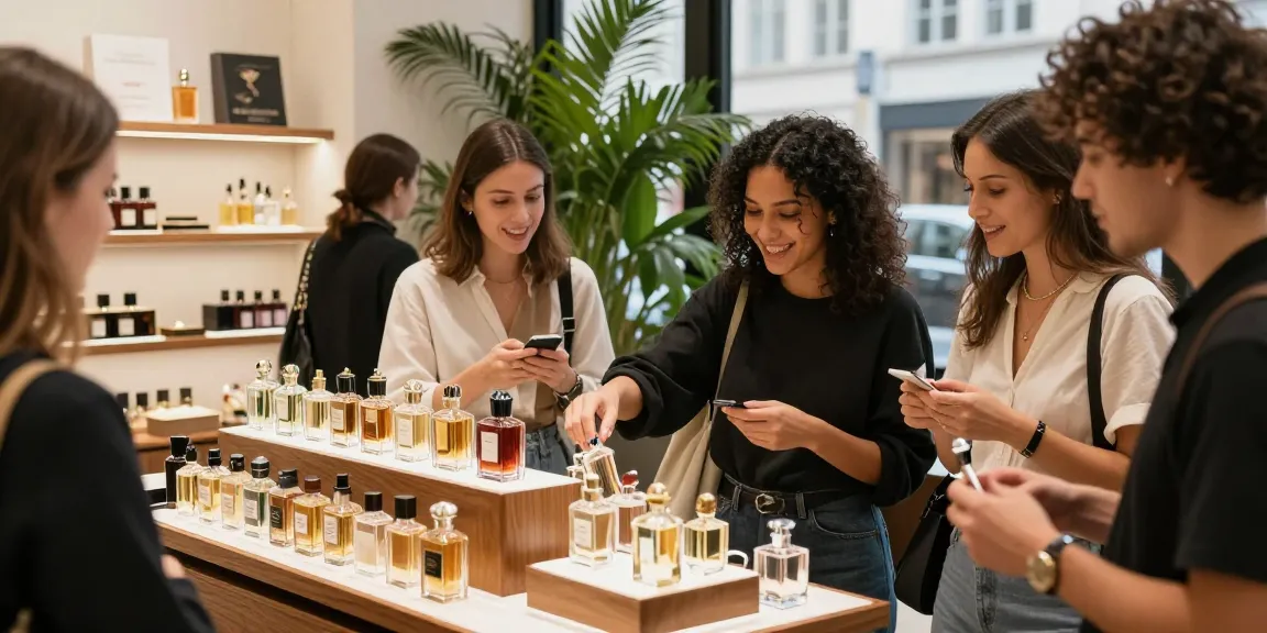 Experience exclusive Perfume Deals and Discounts in an elegant boutique setting.